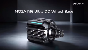 MOZA Racing R16 Ultra Direct Drive Wheel Base 16Nm Force Feedback 21-Bit Magnetic Encoder 600MHz CPU Flat-Wire Motor Ultra-Low Cogging Torque