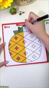 Kids Symmetrical Painting Activity Book Beginner Learning to Draw of Cute Stuff Animals Food and other Amazing Things Coloring