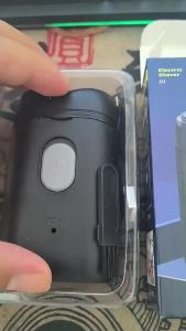 Mens Electric ShaverShaving Tool Usb Rechargeable Portable Electric Shaver Mini Travel Rotary Razor Double Headed Shaver