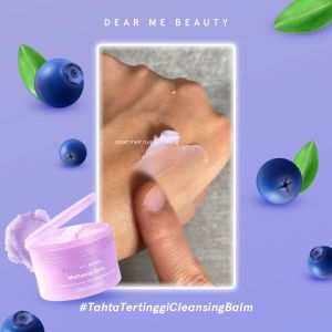 Dear Me Beauty Cleansing Balm Bluberry (Hyaluronic Acid) Balm Pembersih Kulit Hyaluronic Acid Moisturizing Gel Untuk Kulit Kombinasi - Lazada