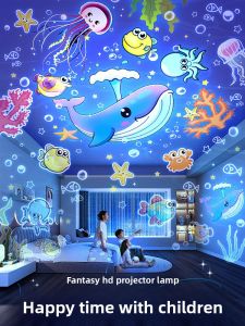 Onefire | Star Projector Night Light Music Bedroom Lamp
