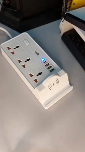 1 Year Warranty  Power Outlet Fast Charging 6 USB Extenders 2 Socket Plug Ports and 2m Cable Power Strip 电源插座