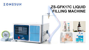 ZONESUN Liquid Filling Machine 40L Semi Automatic Oil Shampoo Laundry Detergent Bottle Filler Volumetric Packaging Machiner ZS-GFK17C