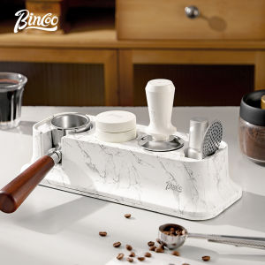 BINCOO ชุดฐานกดชงกาแฟแบบที่อัดกาแฟชุดอุปกรณ์เสริมเครื่องยนต์เอสเพรสโซ่เรียบง่ายอุปกรณ์ชงกาแฟขนาด51/58มม.
