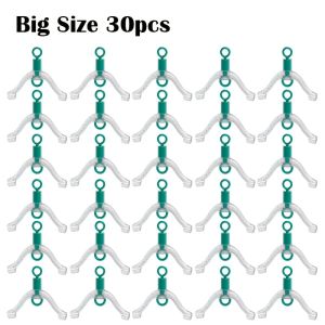 30pcs Fishing PVC Anti-Tangle 8-Shaped Swivel Connectors Fishing Line Splitter for Secure Rigging