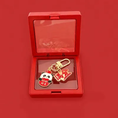 Examination Success Blessing Panda Keychain Decorative Pendant