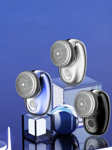 Portable Mini Electric Shaver for Travel Mens Razor Waterproof Rechargeable Single Blade Head Stainless Steel Blade Shaver