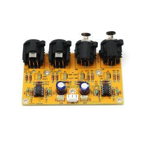 RCA to XLR board W NE5532P preamp Balanced front-end/unbalanced to balanced/balanced to unbalanced for audio DAC amplifier CD