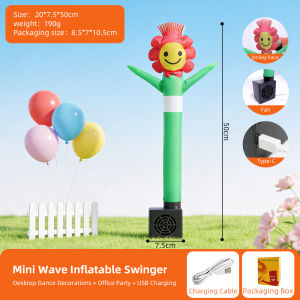 Người Nhảy Múa Hơi Bơm Hơi Mini Để Bàn Đồ Chơi Nhảy Múa Di Động Cho Trẻ Em Trang Trí Nhà Cửa Văn Phòng Quà Tặng Bàn Làm Việc Vui Nhộn