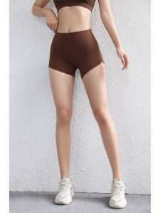 High Waist Yoga Pants Womens Running Shorts Breathable Quick Dry Ultra Shorts Assorted Colors Three-quarter Length Gym Fitness
