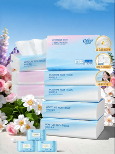 COROU | Moisturizing Baby Wipes 110 Sheets 6 Packs