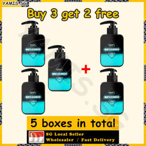 👒SG stock👒 Men face wash / Blackhead oil control shrink pores firm skin / Facial wash Men Amino acid cleanser / Acne cleanse / 男士洗面奶