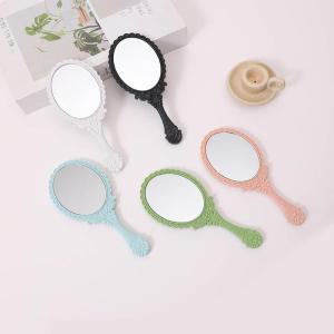 Mini Cầm Tay Oval Retro Châu Âu Vòng Đeo Cổng Quang Học LED Thanh Lịch Phụ Kiện Trang Điểm Khi Đi Du Lịch Quà Tặng Cho Phụ Nữ