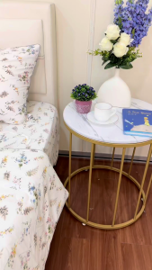 [FS25 小碎花] 2500TC Luna Milk Bedsheet 牛奶丝棉床单