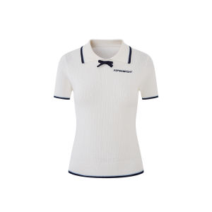 Bows White School Style T-Shirt Top