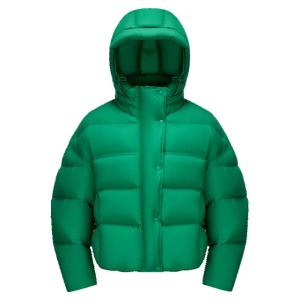 Bosideng Puffer Jacket Womens Loose Fit Short Thickened Winter Bread Coat Zero Pressure down Jacket Commute Style Duck down