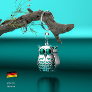 ตัดเล็บพกพา Zheqi พร้อมหัวเข็มขัดขนาดเล็ก ตัดเล็บแบบพับได้ เครื่องมือดูแลตัวเองสำหรับทุกเพศทุกวัย ดีไซน์น่ารัก สไตล์นกฮูก