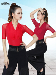 DANBAOLUO | Đầm Nhảy Latin Thời Trang Màu Đỏ