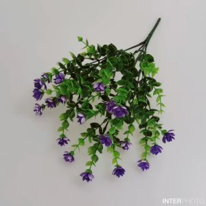 Artificial Flower Bunga Palsu Plastik Cabang Hias Dekorasi Buket Bouquet Rumah Pesta Kantor Daun Eukaliptus BG35