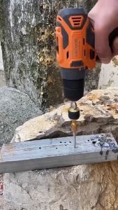 Đầu chuyển đổi đầu máy khoan Giữ Mũi Khoan chuôi Lục Giác 1/4" 60mm Đầu kẹp máy khoan siết bulong bắn vít
