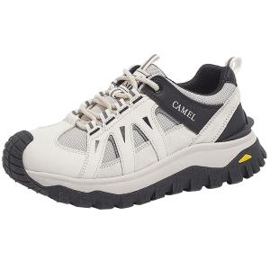 Camel Womens Running Shoes 2025 Autumn Winter Cloud Walking Dad Shoes Wear-Resistant Outdoor Climbing Shoes Fashion Casual