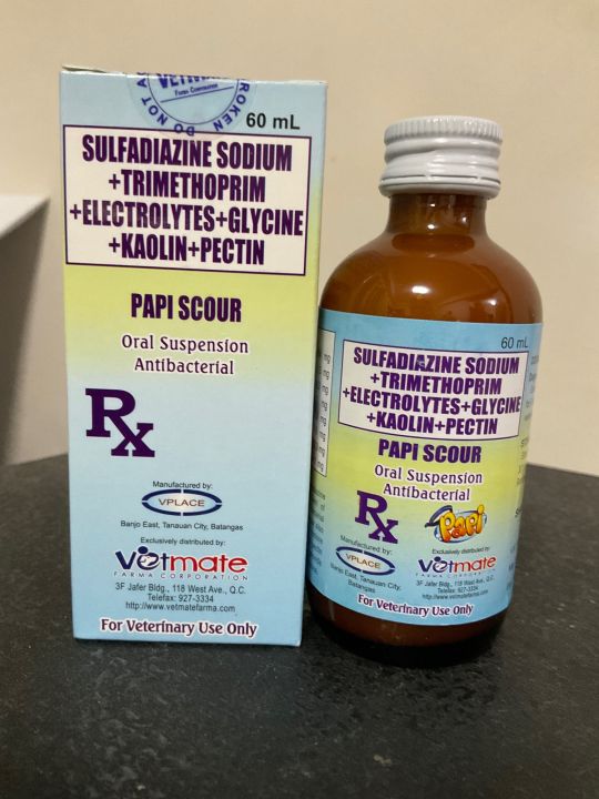 Papi Scour AntiDiarrhea for Dogs and Cats 60ml Lazada PH