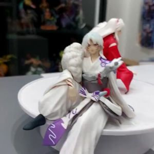 [HÀNG SẴN] - Mô hình InuYasha dáng quỳ cực đẹp cao 9cm. Mô hình figure anime Inuyasha figure