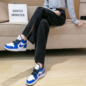 Slit Corduroy Casual Trousers