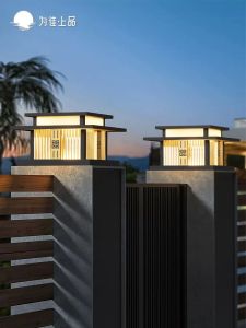 VINCAN | Outdoor Column Light for Villas and Courtyards Plug-in Style