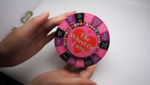 LazaraToy Truth or Dare Game Electric Turntable Roulette Wheel Couples Lovers Supply