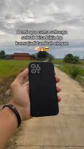 CASE BLACK PREMIUM VIVO Y11 / Y12 / Y15 / Y17 / Y19S SILIKON CASE PREMIUM BLACK SQ SOFTCASE TPU CASE BLACK MATTE