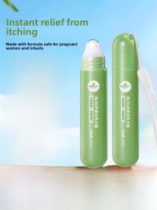 MONLEYTA | Baby Bug Bite Relief Rollerball Ice Sensation Itch Relief Balm Calming Stick For Infants And Children Mosquito Repellent