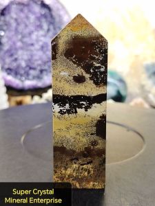 Natural Precious Landscape Picture Jasper Crystal Point Ornament LPJ10 #CrystalPoint
