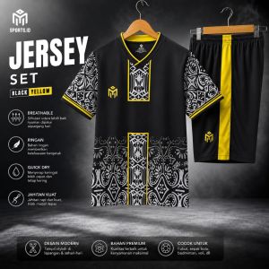 SETELAN JERSEY UNTUK DEWASA COCOK UNTUK OLAHRAGA SEPAK BOLA/ FUTSA BADMINTON DAN VOLLEY BALL