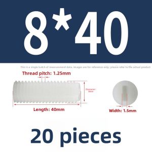POWER&STRONG | Nylon Slotted Set Screws