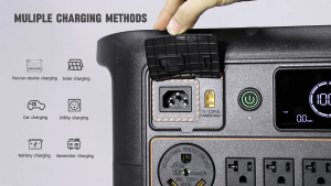 【New】Pecron F3000LFP 3600W Portable Power Station 3072wh Solar Home Storage Connect to EP3000-48V Expansion Battery 220V 60HZ