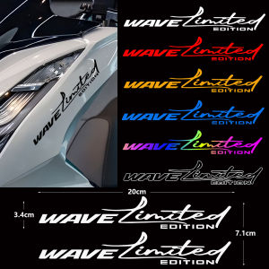 2pcs Wave Sticker Motorcycle Head Body Reflective Waterproof Vinyl Decal for Honda Wave 100 100i 100S 110i 110R 125i 125S
