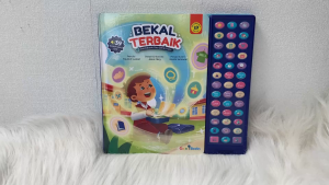 Buku Bersuara Doa Sehari-Hari : Bekal Terbaik (Ada 39 Tombol Suara Doa & Include Kabel USB Type-C)