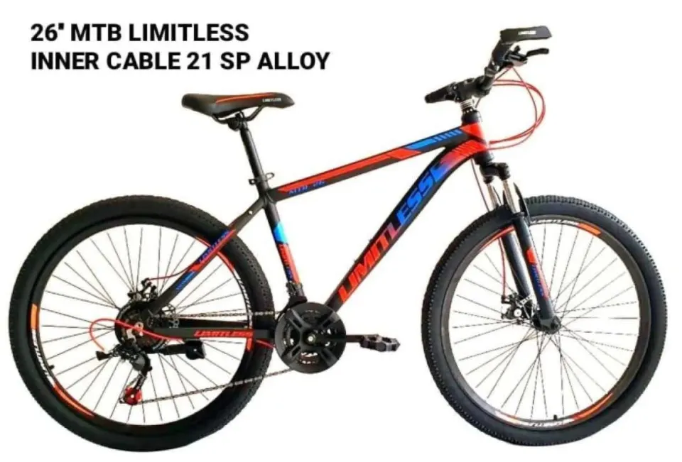 SEPEDA GUNUNG MTB 26 INCH LIMITLESS FRAME ALLOY SHIMANO Lazada