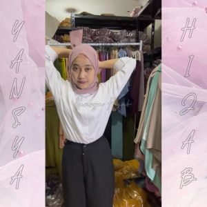 Pashmina Oval Malaysia / Hijab Jilbab Kerudung Pasmina - Yansya Hijab