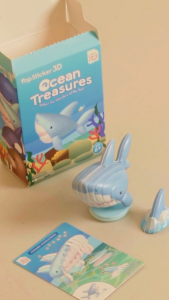 New Tokyo Finds Popsticker3D Collectible Blind box (1 box = 1 item)