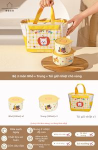 MODERN SWEETHOME | Hộp Cơm Giữ Mới Có Thể Hâm Sóng
