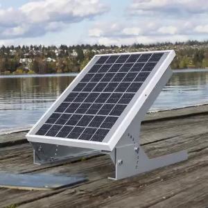 Solar Panel Mount - 13.8in Stand Angle Adjustable (0-60 Degree) Mounting Brackets for 1 Solar Panel