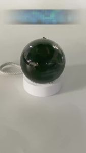 3D Video Crystal Ball E-Badge 1.65inch GIFS Video Playback Display DIY Art Glass Ball Smart Anime Animation E-Badge Friend Gift