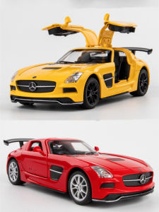 Jiaye 1:32 Mercedes-Benz Sls Amg Alloy Car Model Simulation Sports Car Decoration Childrens Toy Car Collectible Model