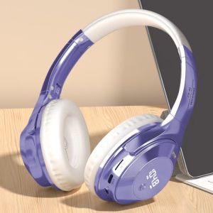 New Wireless Bluetooth Over-Ear Headphones for College Students Exam Special Frequency Tuning Headset Noise Reduction Earphones