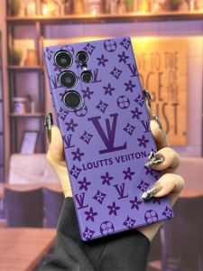 เคสโทรศัพท์ซิลิโคนบางเฉียบป้องกันการตกหล่นสำหรับ Samsung S24 Ultra รุ่นใหม่พร้อมพิมพ์ลาย ปกป้องเต็มจอ ดีไซน์หรูหรา