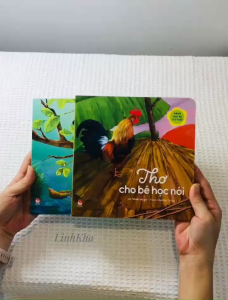 Thơ Chuyện Cho Bé Học Nói - Chữ Đơn Giản Cho Bé Tập Đọc - Sách Cứng Chống Nước Kim Đồng