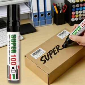 1Pc Jumbo Permanent Marker Extra Wide Chisel Point Bold Marker Pen for Signs Poster Graffiti Outdoor Occasions