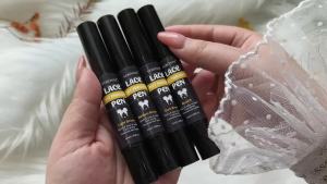 Lace Wig Tint Pen Natural Color Matching Smooth Application Portable Suitable for Lace Front Wigs Hairline Edge Makeup Tool
